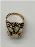 14k Yellow Gold and Opal Ring