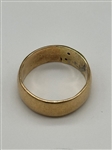 14k Yellow Gold Solid Band