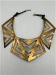 Carol Dauplaise Costume Bib Necklace