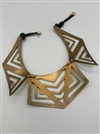 Carol Dauplaise Costume Bib Necklace