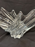 Centerpiece Crystal Art Glass Bowl Signed