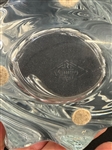 Centerpiece Crystal Art Glass Bowl Signed