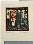 (6) George Seldmair Woodblocks