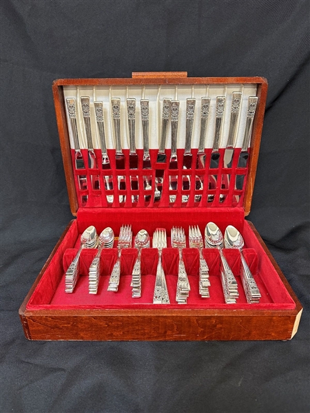 Community Coronation Silver Plate Flatware Set