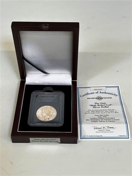 1926-S "High Relief God" Silver Peace Dollar