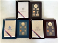 United States Mint Prestige Sets (3) 1987-1988-1989