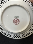 19th Century Sevres Reticulated Tea Cup and Saucer