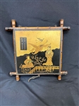 19th Century Japonisme Hanging Triptyque Mirror