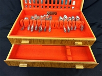 Holmes and Edwards Silver Plate Lovely Lady Flatware Set
