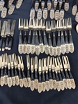 153 Pieces Brass Thailand Siam Flatware Set