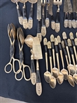 153 Pieces Brass Thailand Siam Flatware Set