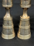 Dansk Denmark Jens H. Quistgaard Silver Plate Candlesticks