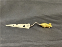 Michael Aram Signed Figural Mouse Cheese Knife