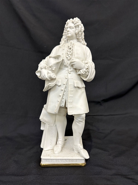 19th Century Continental Bisque of George Frederic Handel
