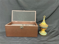 Limited Edition Sinirli Uretim Pasabahce Magazalari Lidded Chalice in Box
