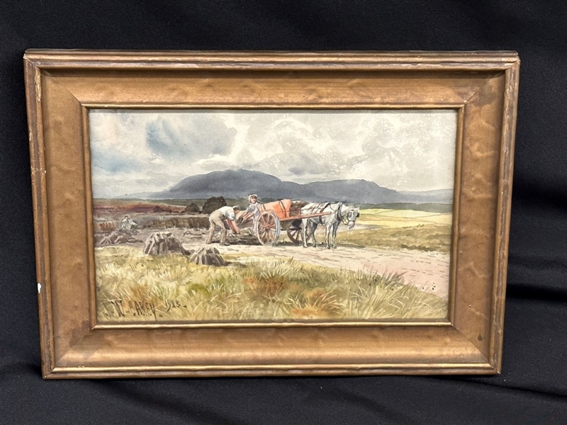 Joseph William Carey RUA (Irish 1859-1937) Watercolor Painting