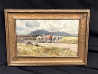 Joseph William Carey RUA (Irish 1859-1937) Watercolor Painting