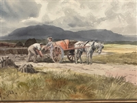 Joseph William Carey RUA (Irish 1859-1937) Watercolor Painting