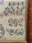 (2) 19th Century Embroidered Samplers by C.A. Merritt
