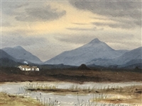 William F. Cooper (Irish 1923-1935) Watercolor Painting