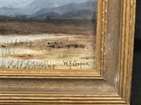 William F. Cooper (Irish 1923-1935) Watercolor Painting
