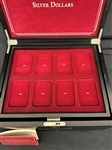 The Complete Collection of Morgan and Peace Dollars EMPTY Display Case