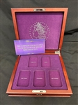 The Complete Uncirculated US Morgan Silver Dollar Mint Collection EMPTY Case