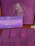The Complete Uncirculated US Morgan Silver Dollar Mint Collection EMPTY Case