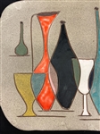 Bitossi Raymor Mid Century Modern Plaque