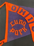 1920 Luna Park Cleveland Full Size Pennant