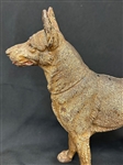 Hubley Cast Iron Door Stop German Shepherd