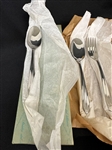 (4) Boxes of International Silver Co. Royal Palm Stainless Flatware