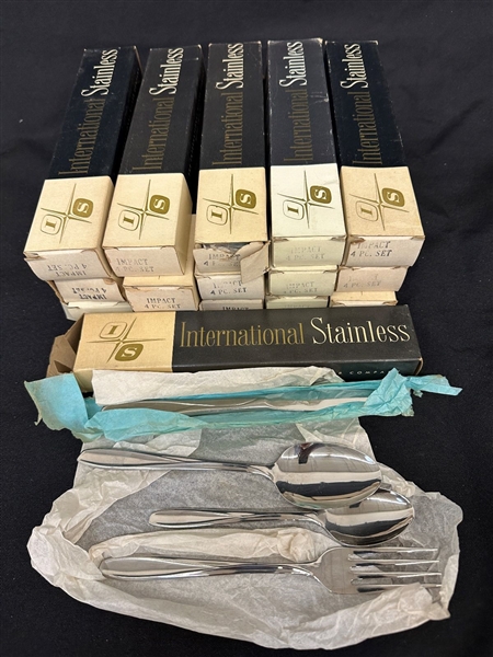 (16) Boxes International Silver Co. Finlandia Flatware