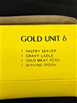 (8) Boxes Grace Chablis Gold Flatware