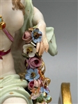 Meissen Porcelain Chariot With Venus and Cupids