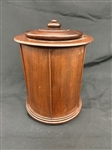 Mechanical Mahogany Opening Doors Cigar Humidor
