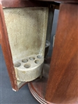 Mechanical Mahogany Opening Doors Cigar Humidor
