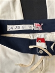 Attributed to Eric Raich Game Used Pants 1976 Cleveland Indians