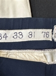 Attributed to Eric Raich Game Used Pants 1976 Cleveland Indians