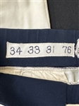 Attributed to Eric Raich Game Used Pants 1976 Cleveland Indians