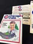 Chicago Cubs Die Hard Fan Club Ephemera