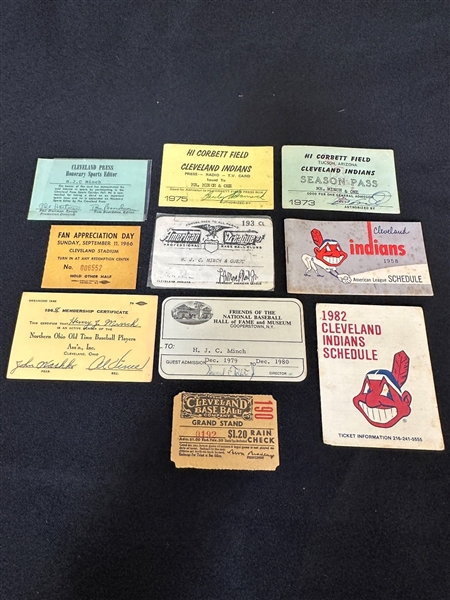 Group of MLB Ticket and Passes, Other Ephemera: American League Annual Pass