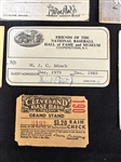 Group of MLB Ticket and Passes, Other Ephemera: American League Annual Pass