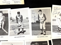1964 Cleveland Indians Picture Pack With Envelope All Signed
