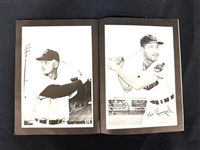 1957 Sohio Cleveland Indians Complete 5 x 7 Set in Album