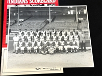 Group of Cleveland Indians Photos and Scorecards 1960's