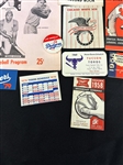 Group of MLB Baseball Ephemera Different Teams