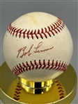 Bob Lemon Single Signed Lee McPhail American League Baseball