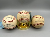 (3) Baseballs: 1975 Gulf Coast, 1969 Pacific Coast, 1970 American Association League