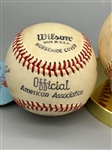 (3) Baseballs: 1975 Gulf Coast, 1969 Pacific Coast, 1970 American Association League